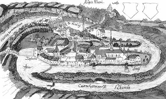 Rheinau um 1570